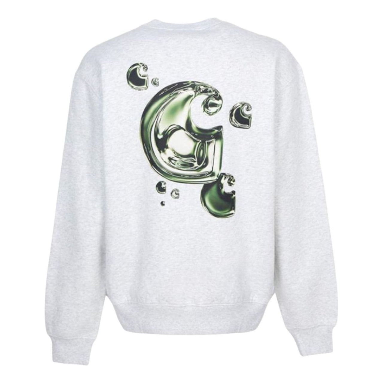 Carhartt WIP Solar Chrome Fleece Sweatshirt 'Gray' I035189-482-XX