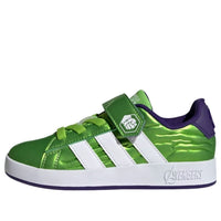 (PS) adidas x Marvel Avengers Grand Court 'Semi Solar Green Cloud White Collegiate Purple' HP3607