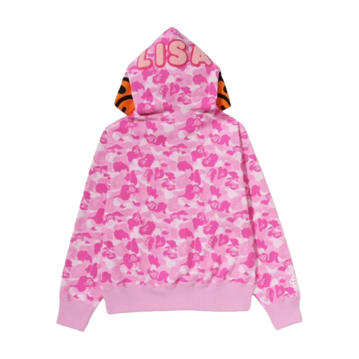 (WMNS) A Bathing Ape Baby Lisa Abc Camo Full Zip Hoodie 'Pink' 2M20-215-301-PNK