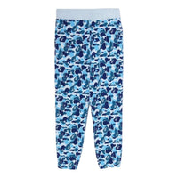 A Bathing Ape Abc Camo Sweat Pants 'Blue' 1J30-152-008-BLU