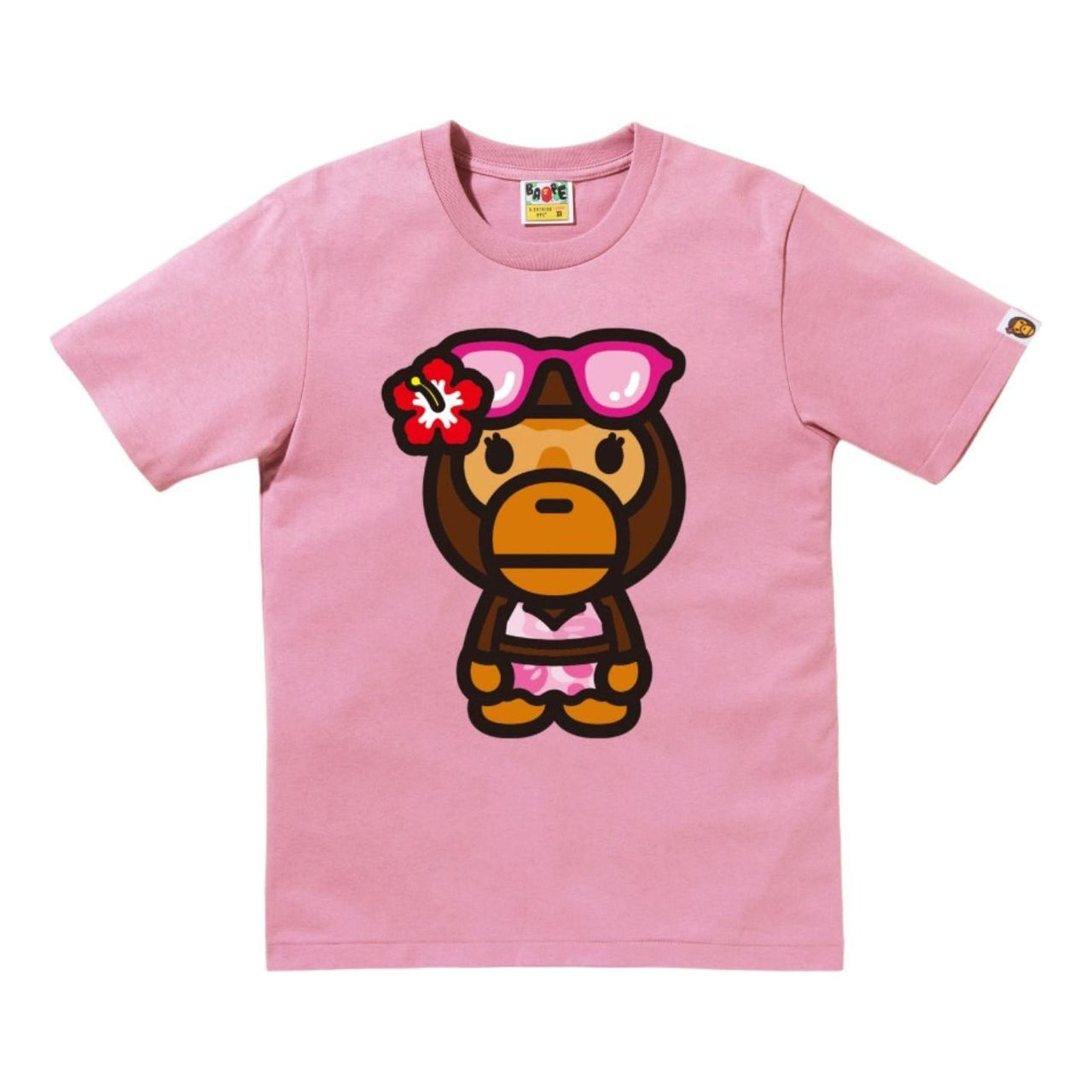 A Bathing Ape Big Baby Lisa Summer T-Shirt 'Pink' 2M20-210-302-PNK
