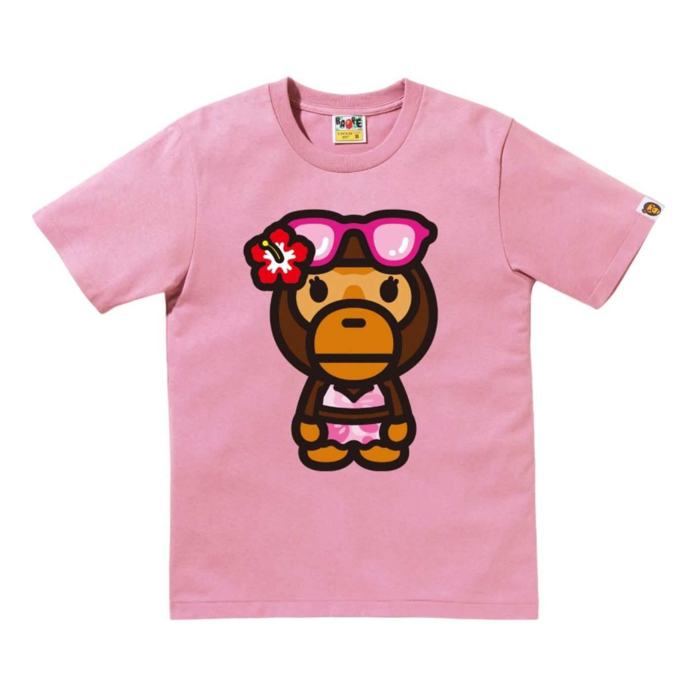 A Bathing Ape Big Baby Lisa Summer T-Shirt 'Pink' 2M20-210-302-PNK