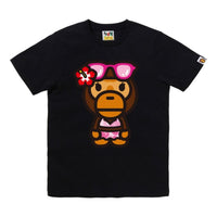 A Bathing Ape Big Baby Lisa Summer T-Shirt 'Black' 2M20-210-302-BLK