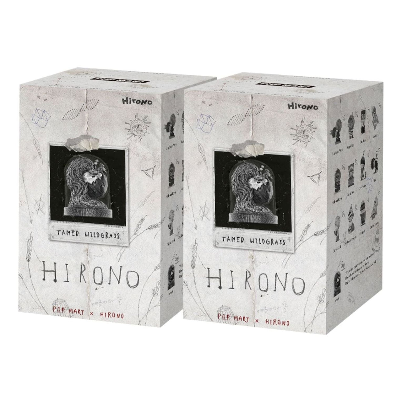 Pop Mart Hirono Tamed Wildgrass Series Figures Sealed Case (2 Blind Boxes) PPMT-2603-0069-1097592439
