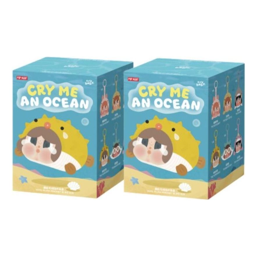 Pop Mart Crybaby Cry Me An Ocean Series Vinyl Plush Pendant Sealed Case (2 Blind Boxes) PPMT-2605-0016-1139365513