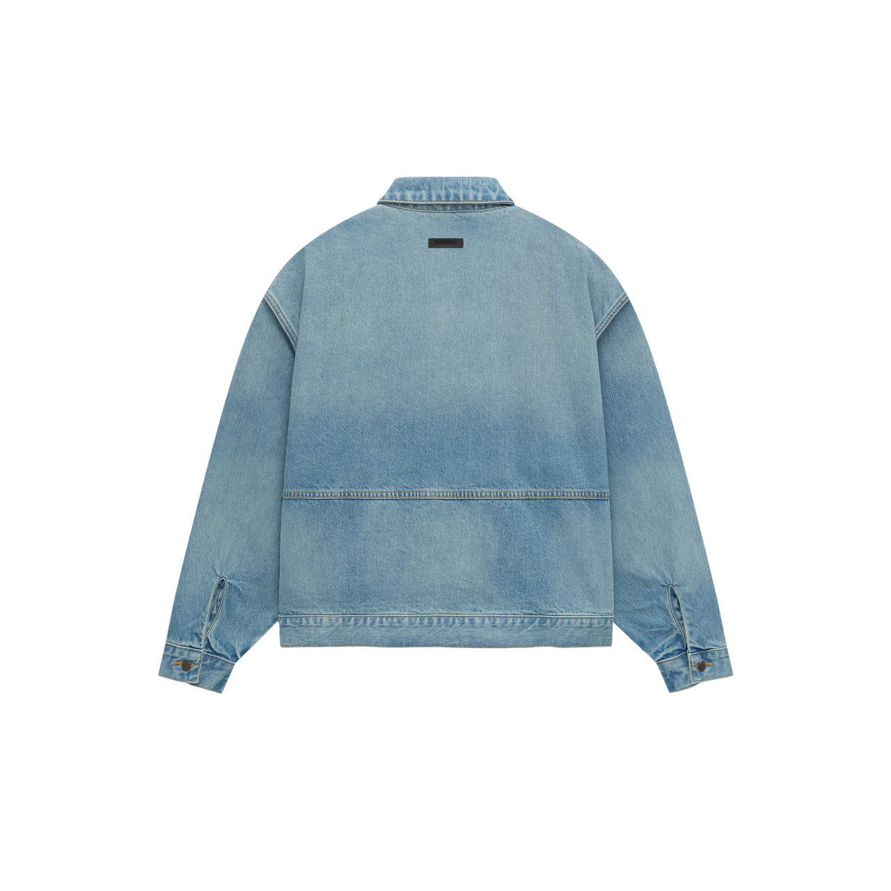 Fear of God Essentials SS25 Denim Trucker Jacket 'Vintage Blue' 202HO244270F