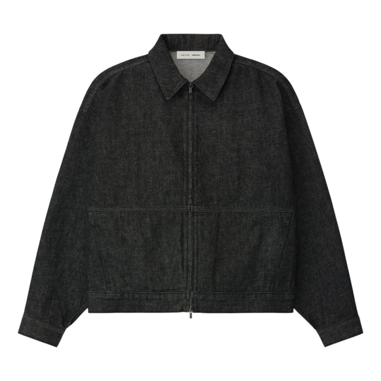 Fear of God Essentials Denim Work Jacket 'Vintage Black' 202HO258231F