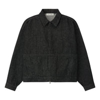 Fear of God Essentials Denim Work Jacket 'Vintage Black' 202HO258231F
