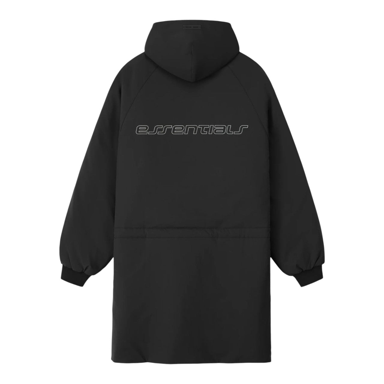 Fear of God Essentials Tech Nylon Hooded Parka 'Vintage Black' 202HO258251F