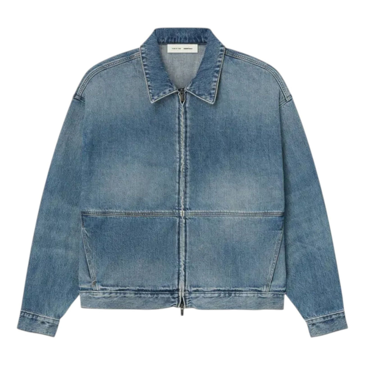 Fear of God Essentials Denim Trucker Jacket 'Classic Blue' 202SP254270F