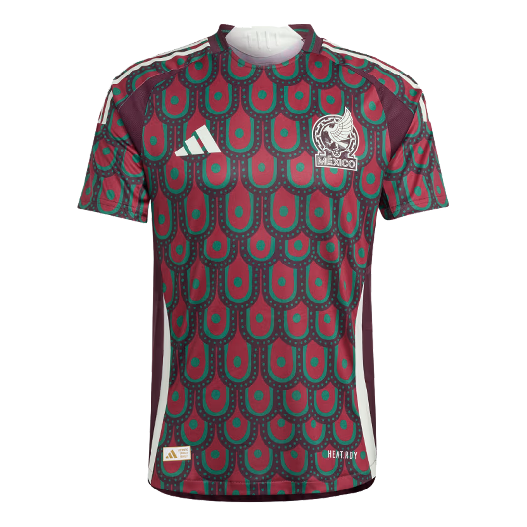 adidas Mexico 24 Home Authentic Soccer Jersey Asia Sizing 'Multi-Color' IP6379