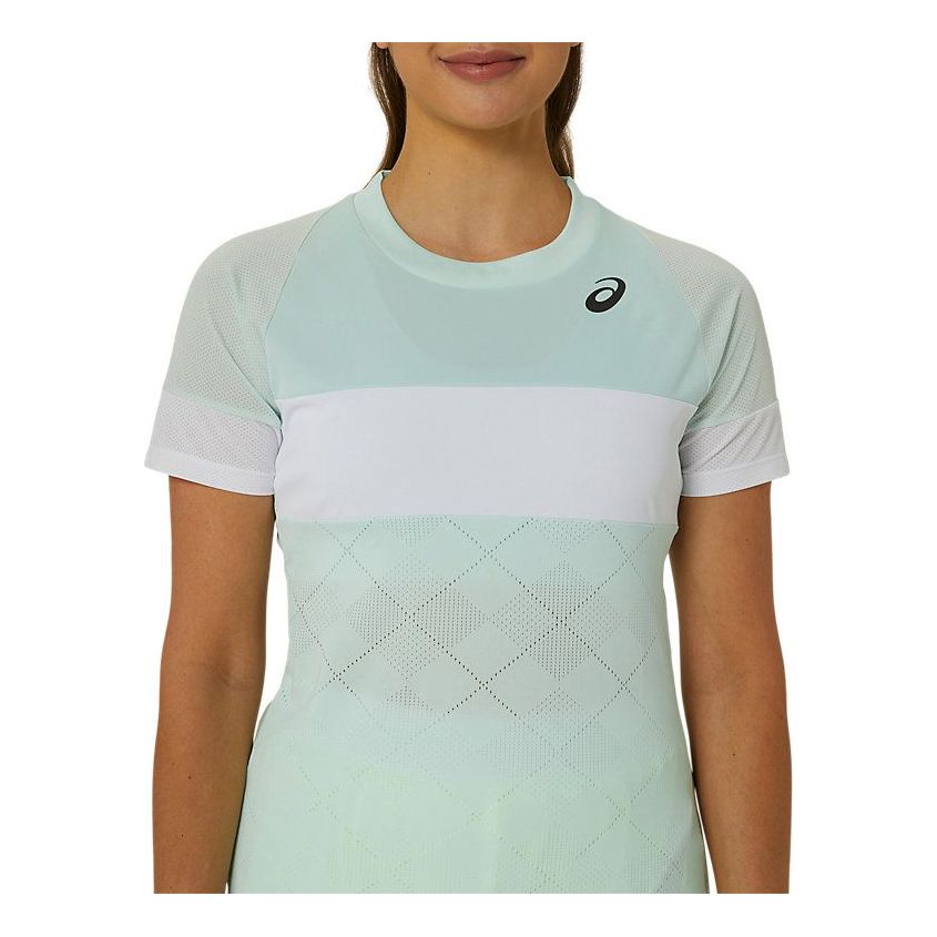 (WMNS) ASICS Game T-shirt 'Pale Blue' 2042A301-409