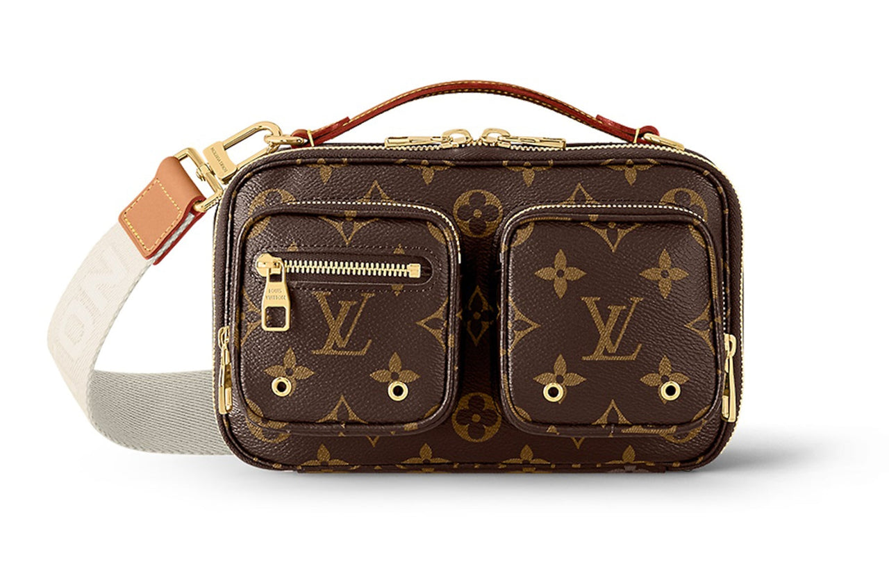 LOUIS VUITTON Utility Crossbody Monogram Brown