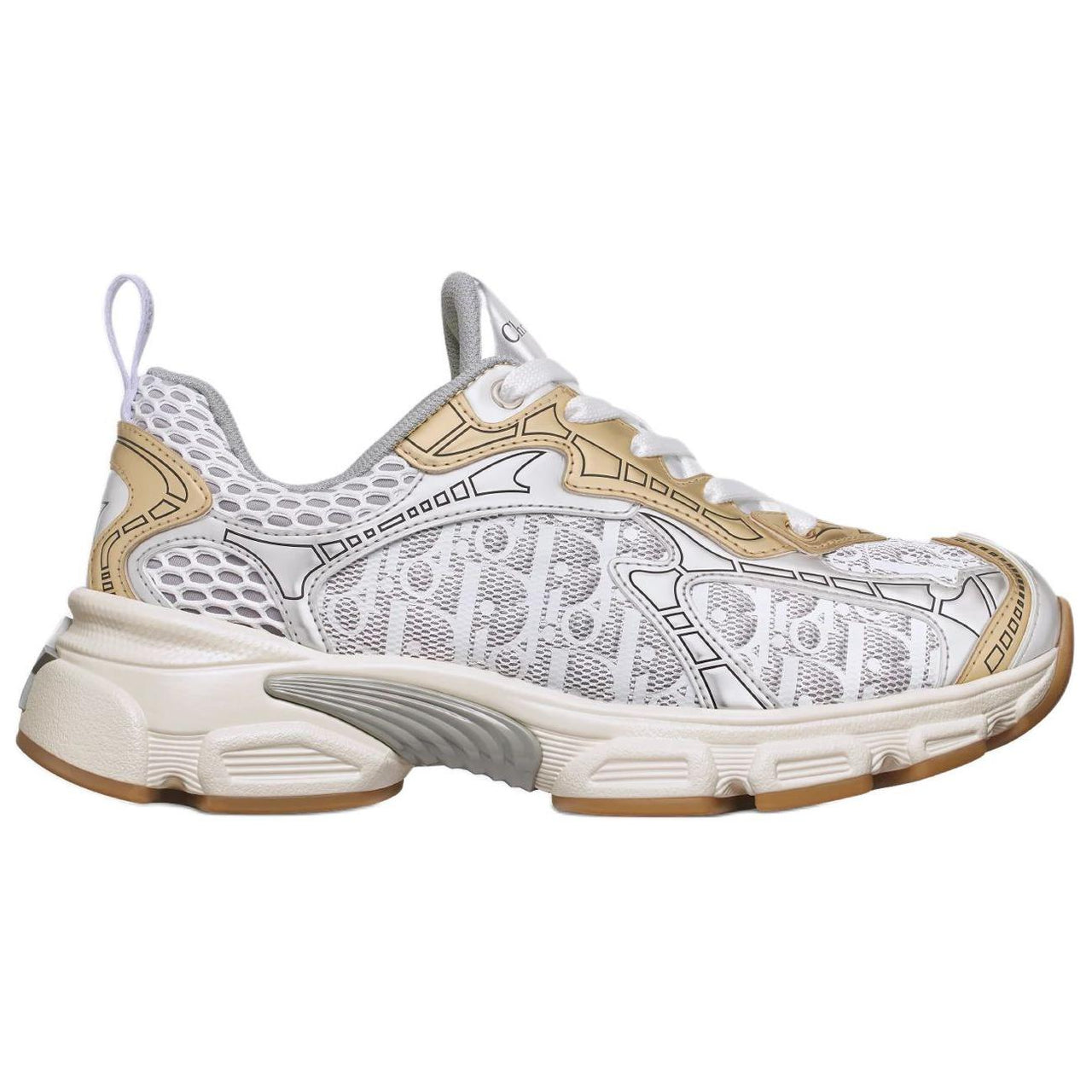 DIOR Vibe Low-Top Casual Shoes Women's Silver