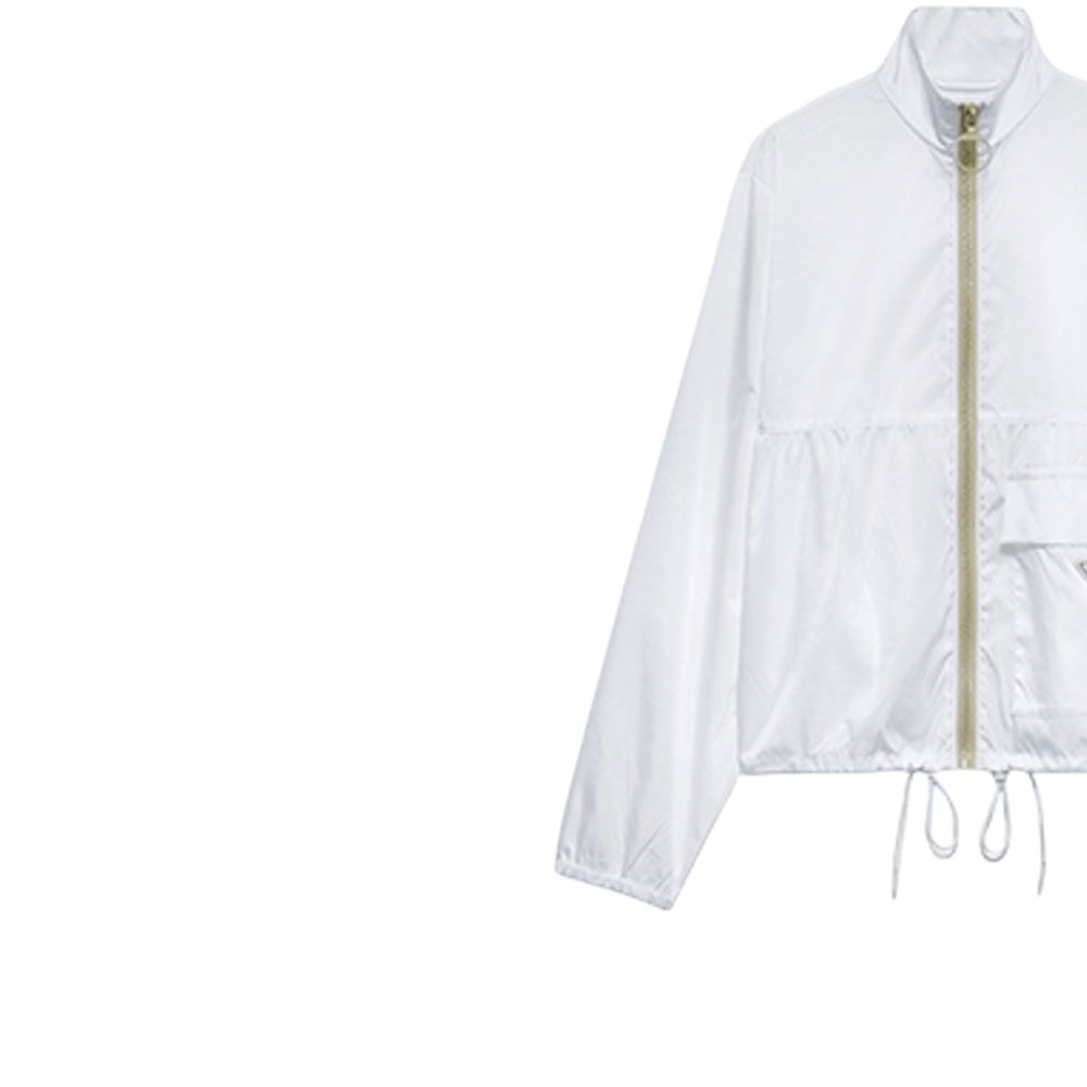 PRADA SS25 Jackets & Coats Women's White
