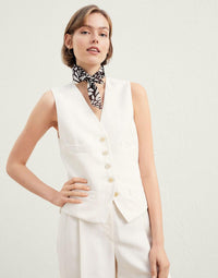 Brunello Cucinelli Single-Breasted Button-Up Vest