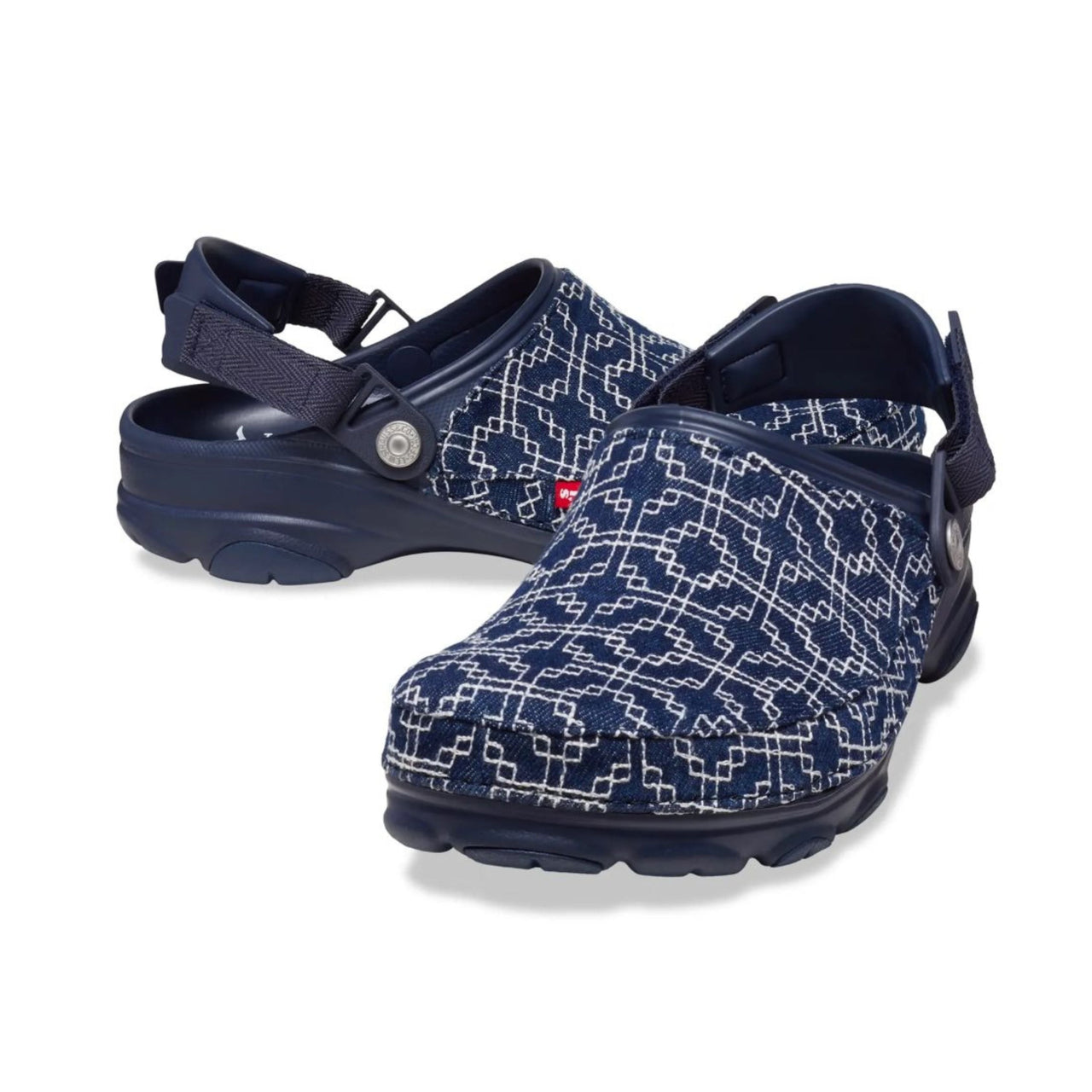 Crocs x Levi's Sashiko Classic All-Terrain Clog 'Dark Wash' 208917-410