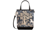 DIOR Cotton-Linen Blend Canvas Handbag Shoulder Bag Crossbody Bag Canvas Bag Kids' Bag Kids' Multicolor