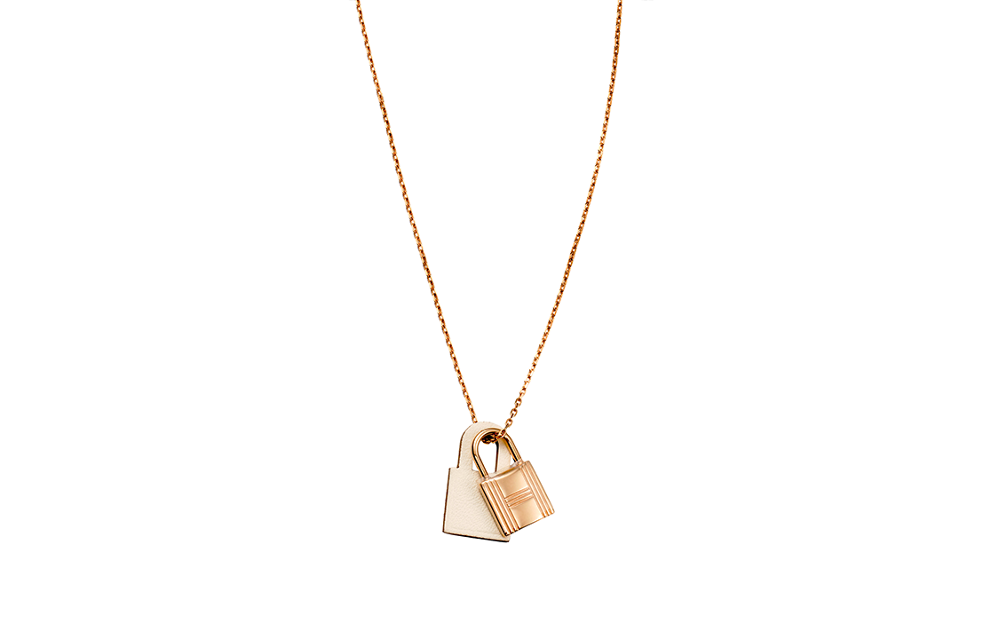 HERMES O'Kelly Brass Necklaces Women's