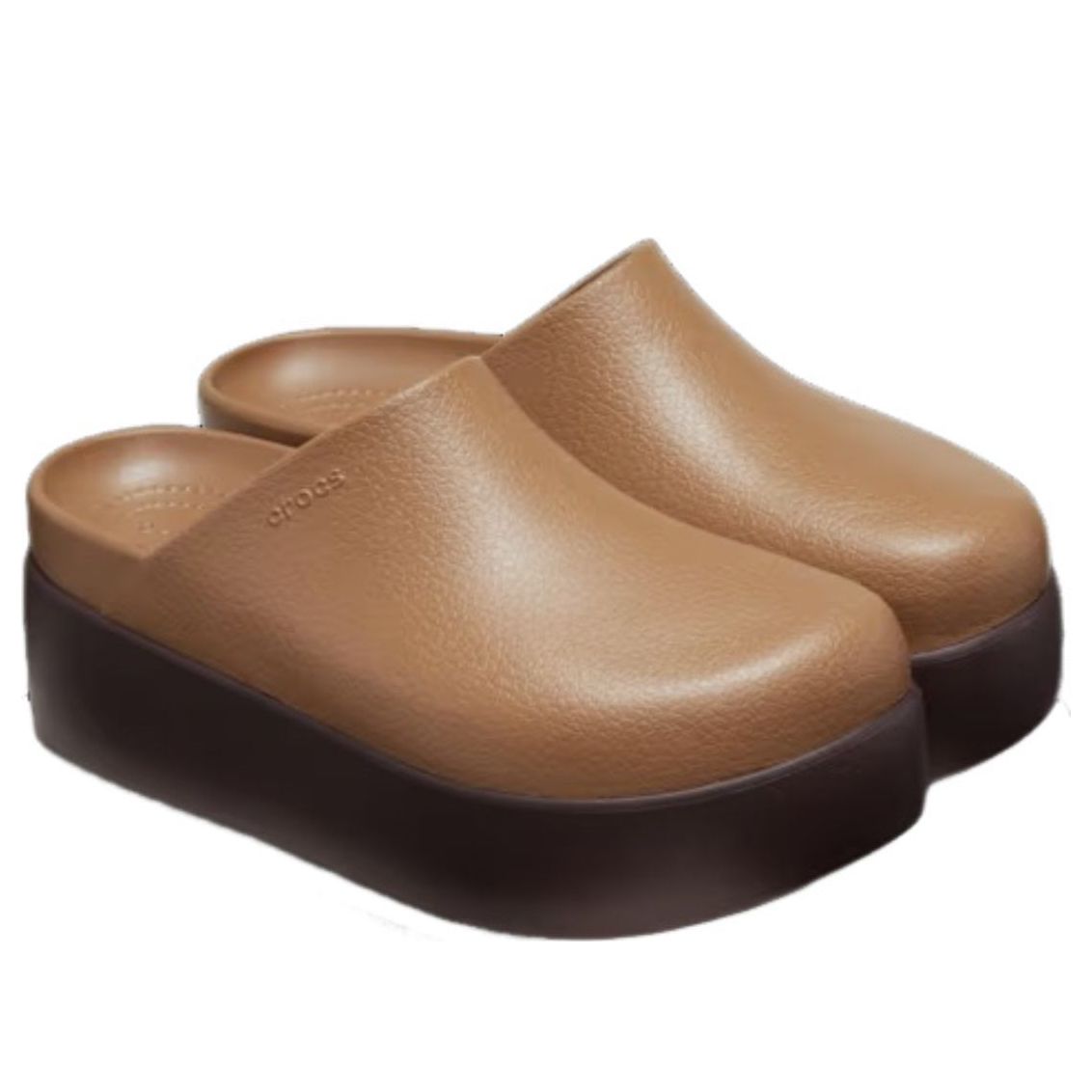 (WMNS) Crocs Dylan Platform Clog 'Sepia' 209869-2EY