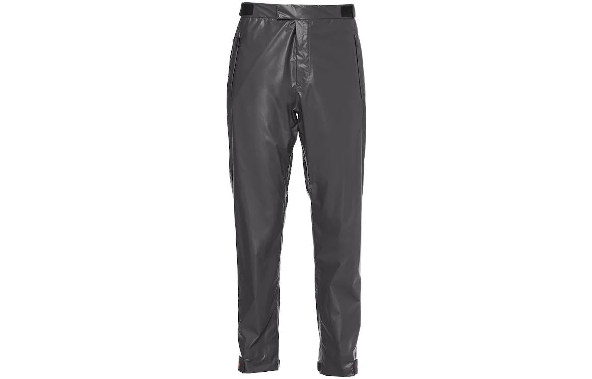 PRADA Re-Nylon Casual Pants Men Black