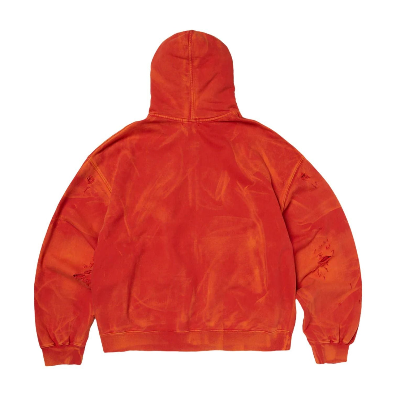 Thug Club Two Tone Washed Zip-Up Hoodie 'Red' TC26SS0401