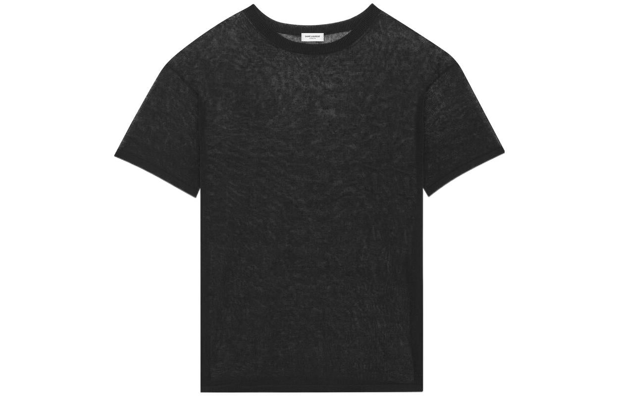 SAINT LAURENT T-Shirts Men Black