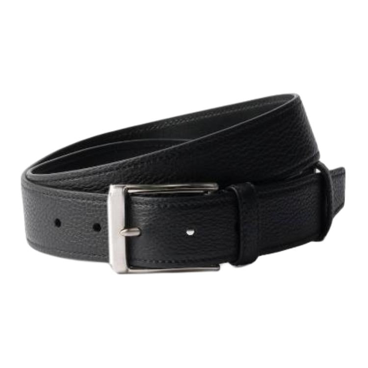 PRADA Textured leather Belt