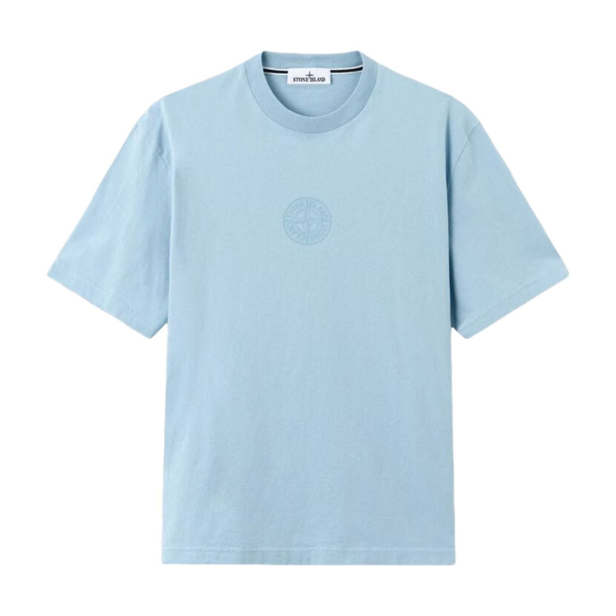 STONE ISLAND 2100001 Camo Compass T-Shirt 'Dust Blue' L1S152100001S0E14V004A