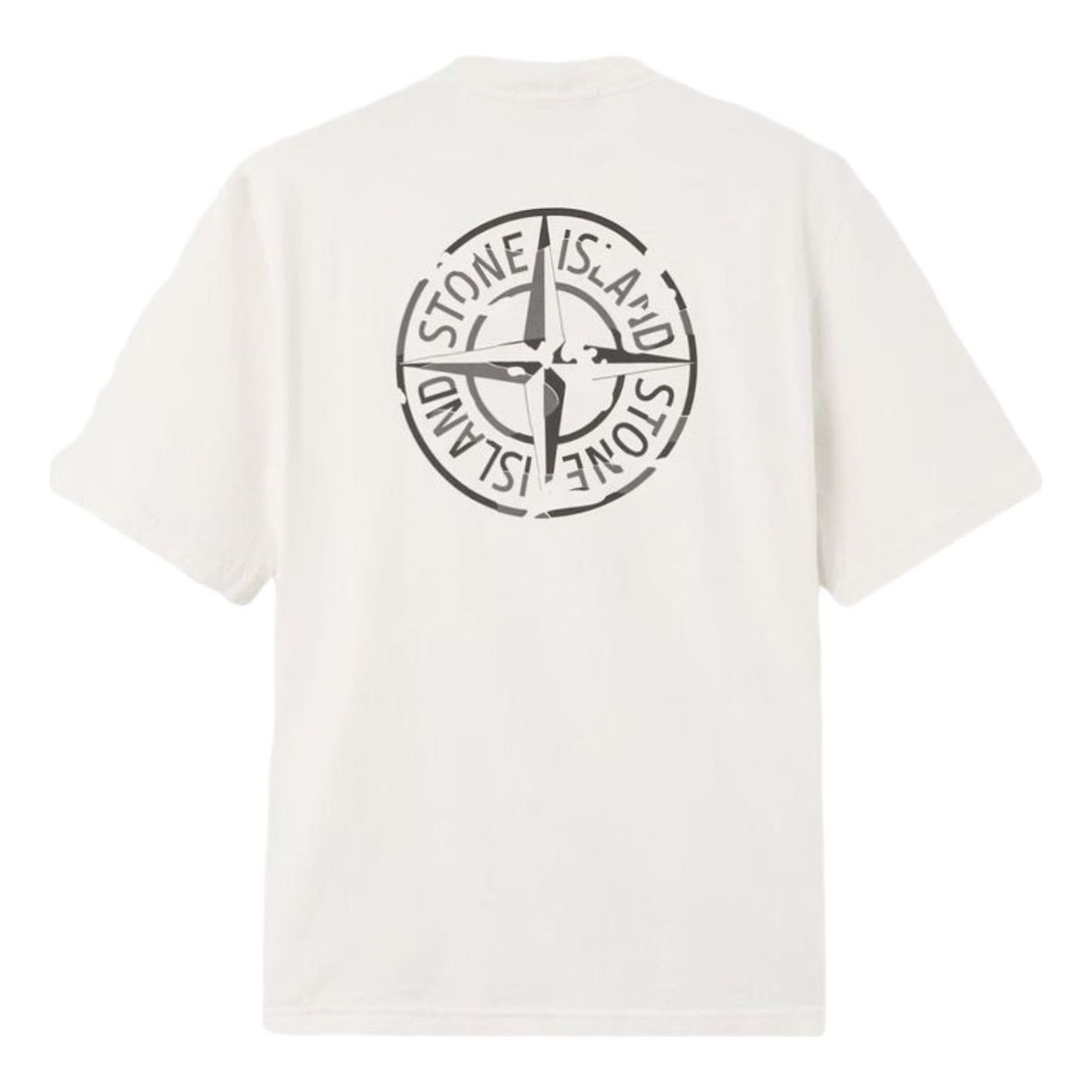 STONE ISLAND 2100001 Camo Compass T-Shirt 'Ivory' L1S152100001S0E14V0093