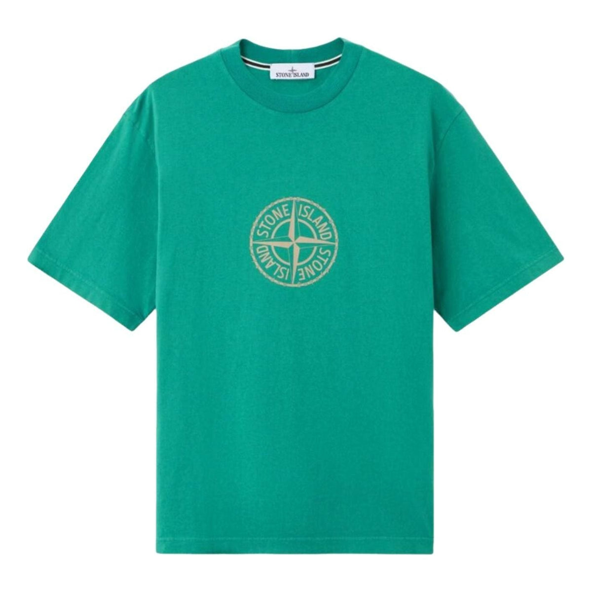 STONE ISLAND 2100001 All Around Compass T-Shirt 'Malachite' L1S152100001S0362V005H