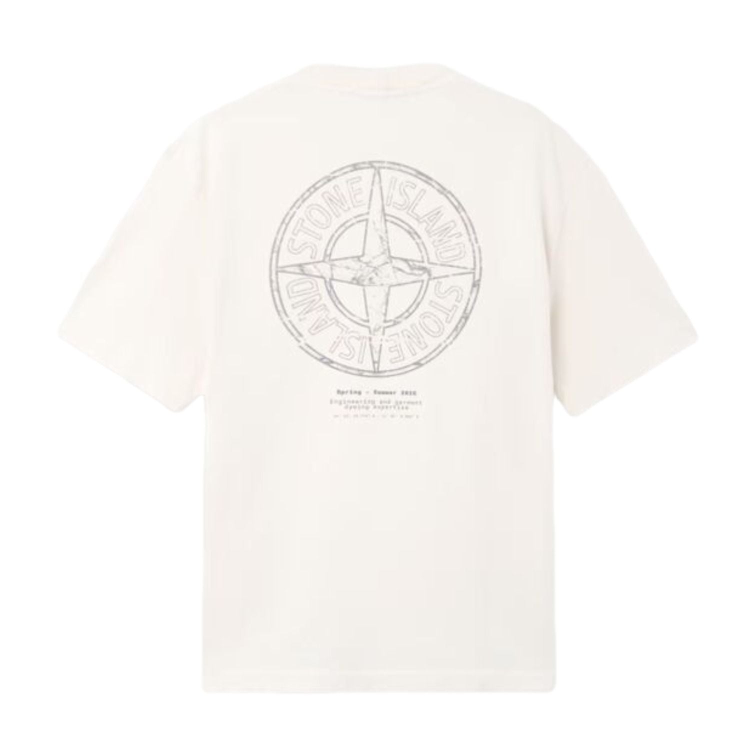 STONE ISLAND Stone Print Regular Fit T-Shirt 'Ivory' L1S1521000-01S0285-V0093