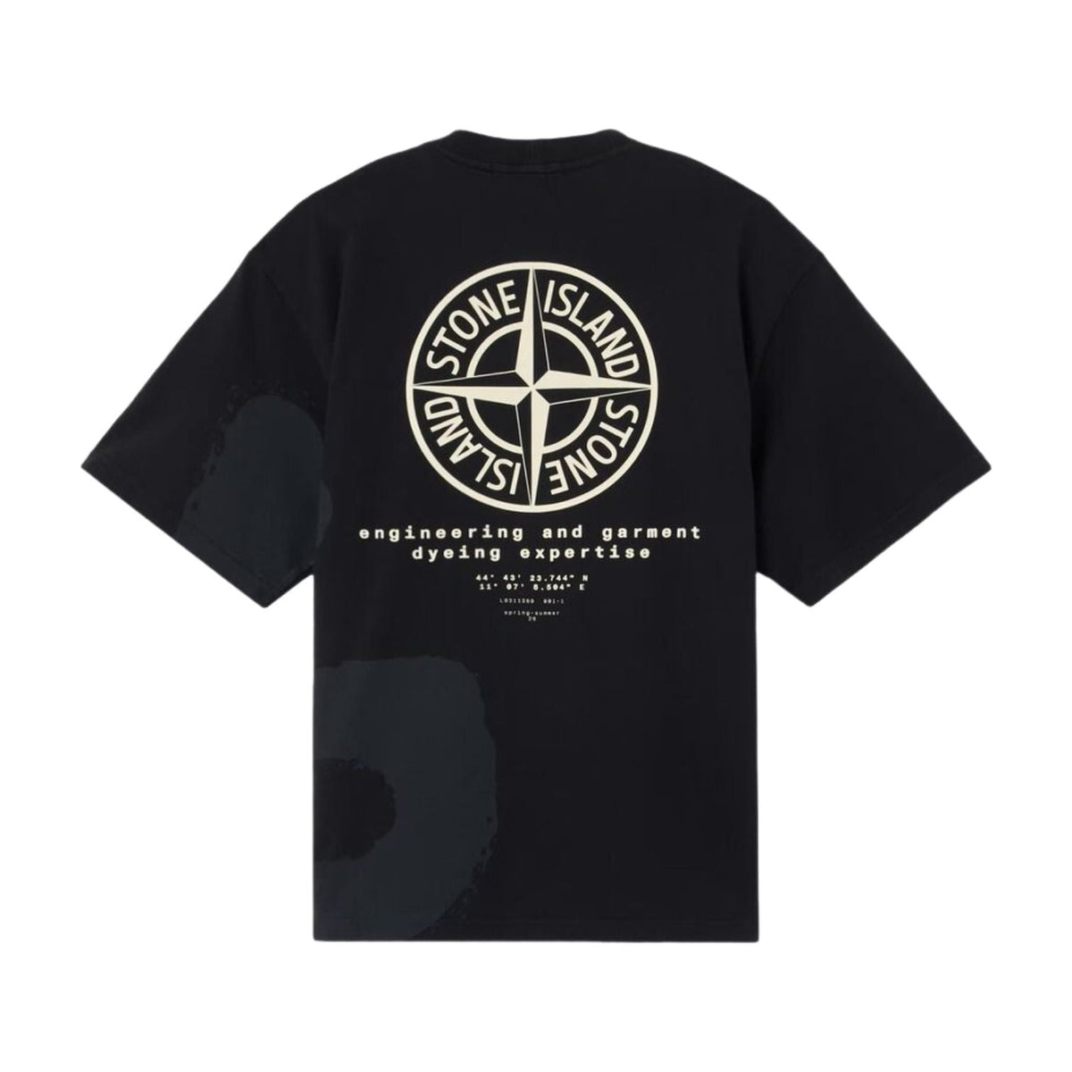STONE ISLAND 2100002 Whirlwind Type T-Shirt 'Black' L1S152100002S0365V0029