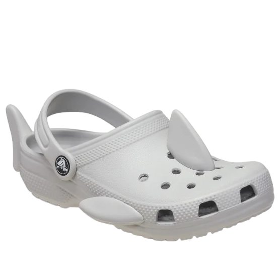 (GS) Crocs Classic I AM Shark Clogs 'Grey' 210011-1FT