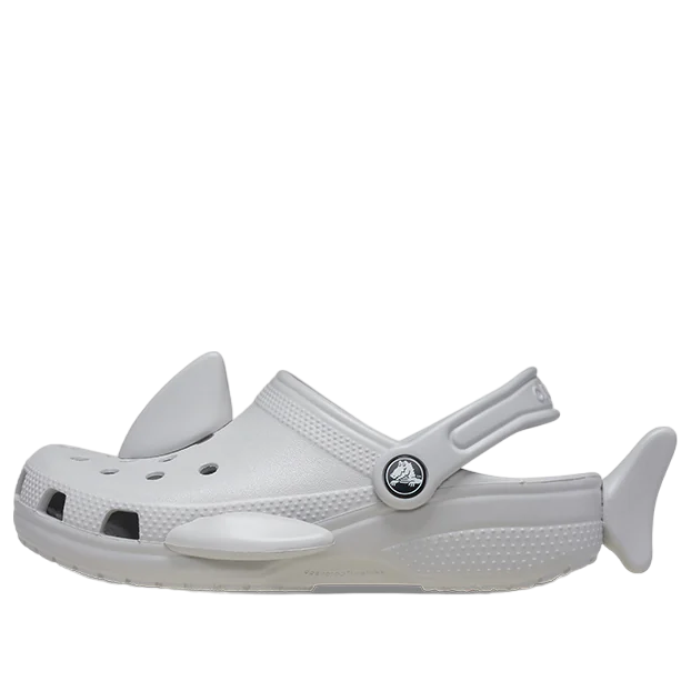 (GS) Crocs Classic I AM Shark Clogs 'Grey' 210011-1FT
