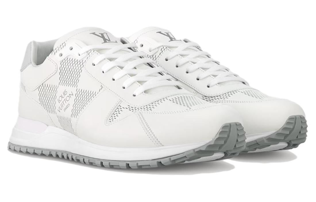 LOUIS VUITTON Run Away Wear-Resistant Low-Top Casual Shoes Men's Gray
