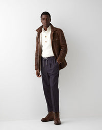 Brunello Cucinelli Drawstring Straight-Leg Trousers