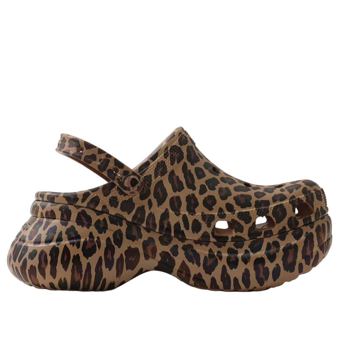 (WMNS) Crocs Bae Animal Clog 'Leopard' 211624-2LD