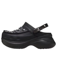 (WMNS) Crocs Bae Studded Clog 'Black' 211626-001
