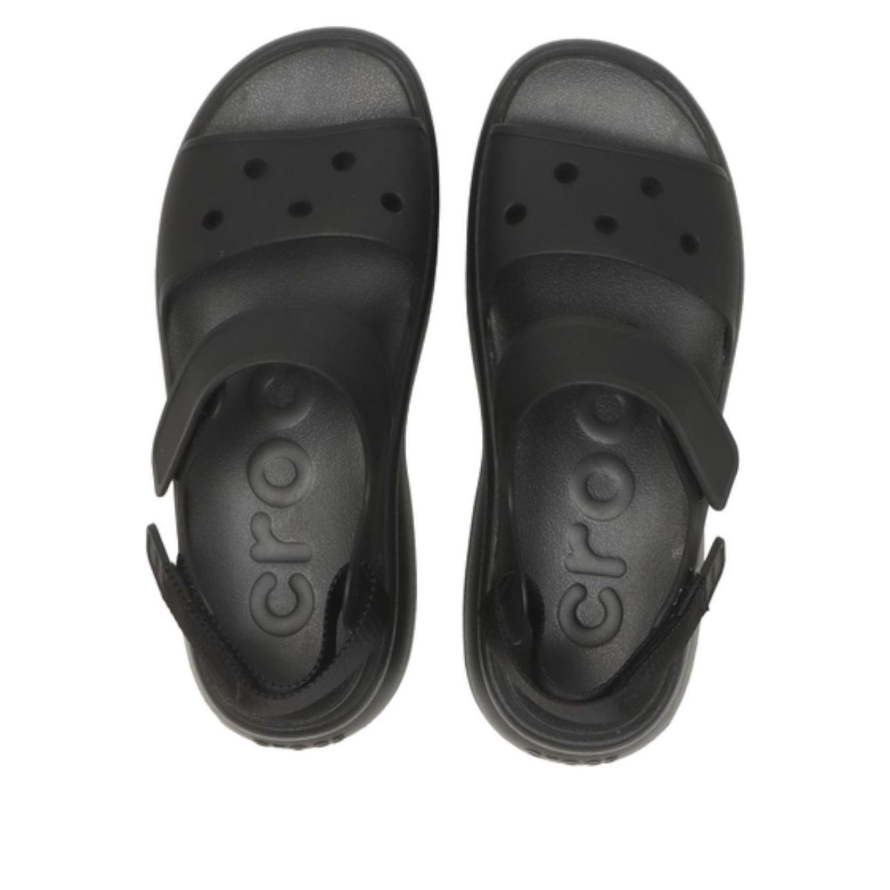 (WMNS) Crocs Soho Y-Strap Sandal 'Black' 211755-001