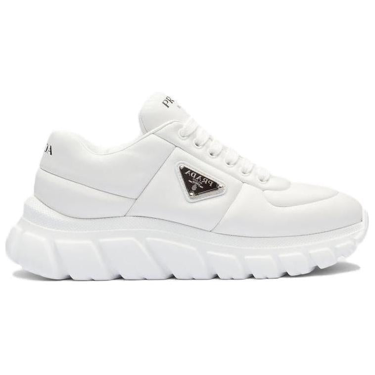 PRADA Low Top Casual Shoes Women's White