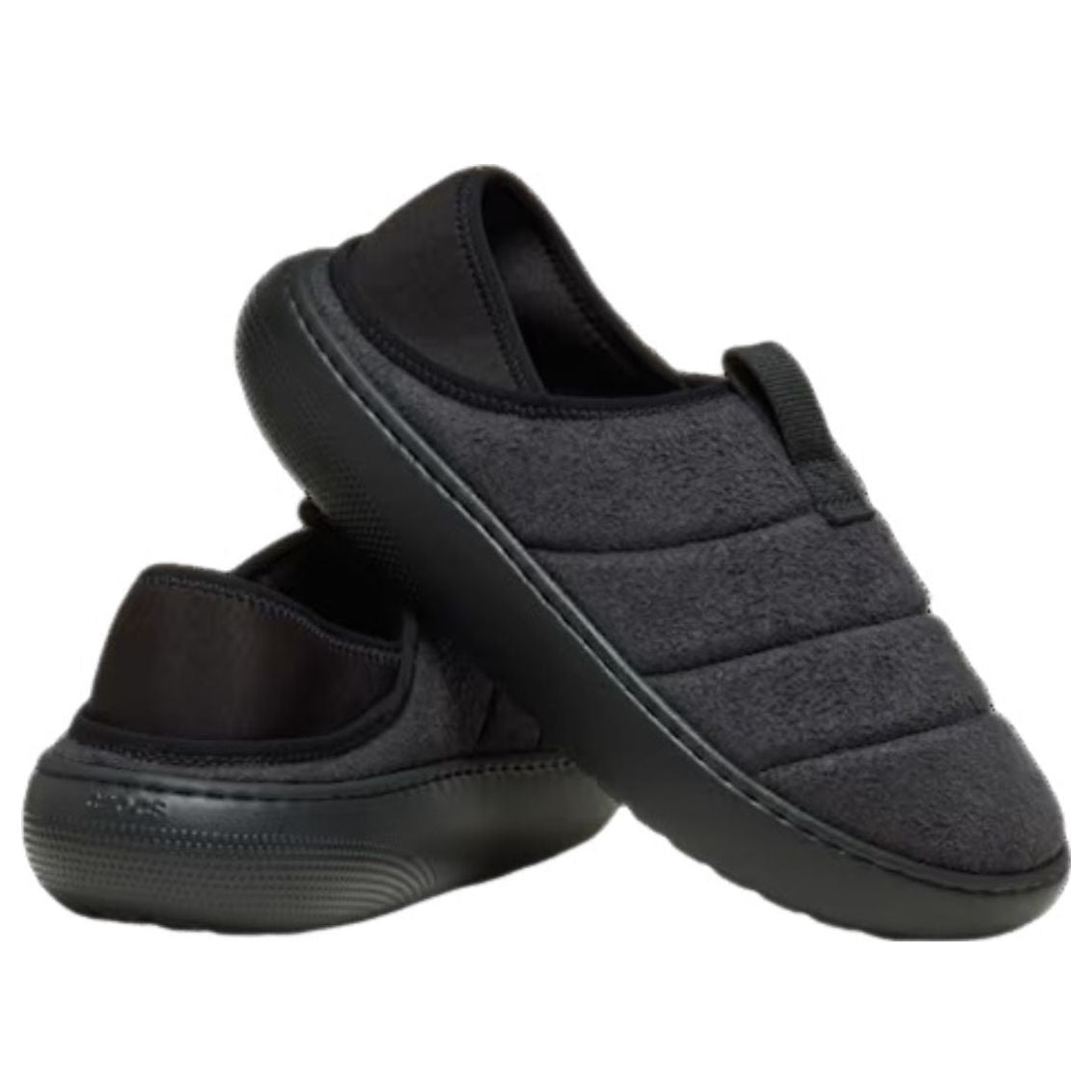 Crocs Classic Vegan Suede Moc 'Black' 212097-001