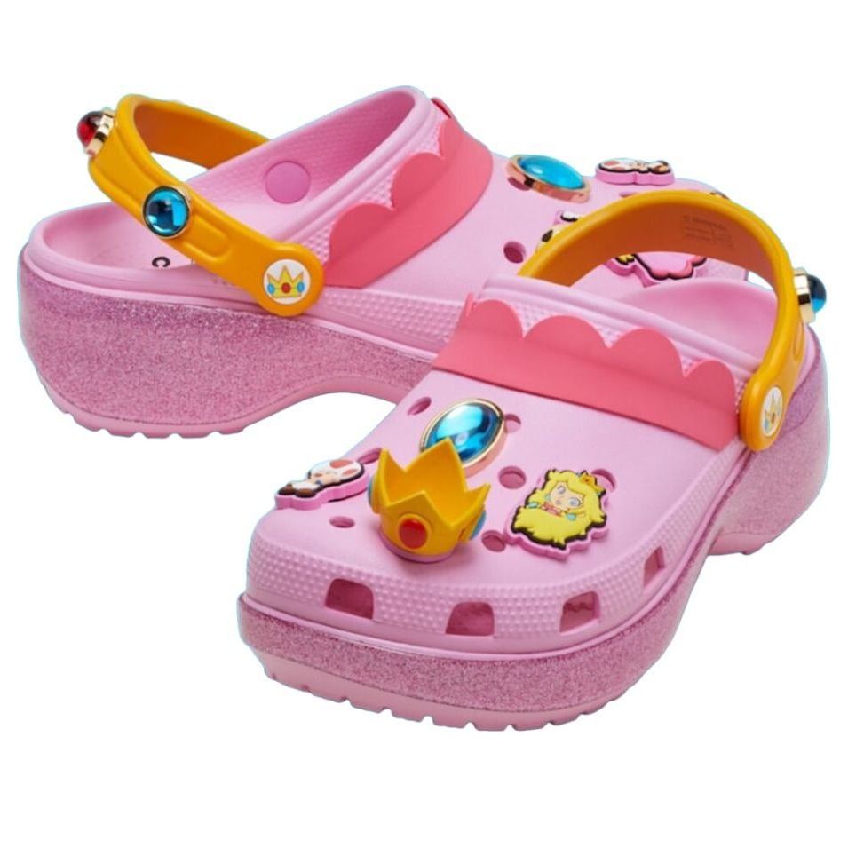 (WMNS) Crocs x Nintendo Classic Clog 'Princess Peach' 212137-90H