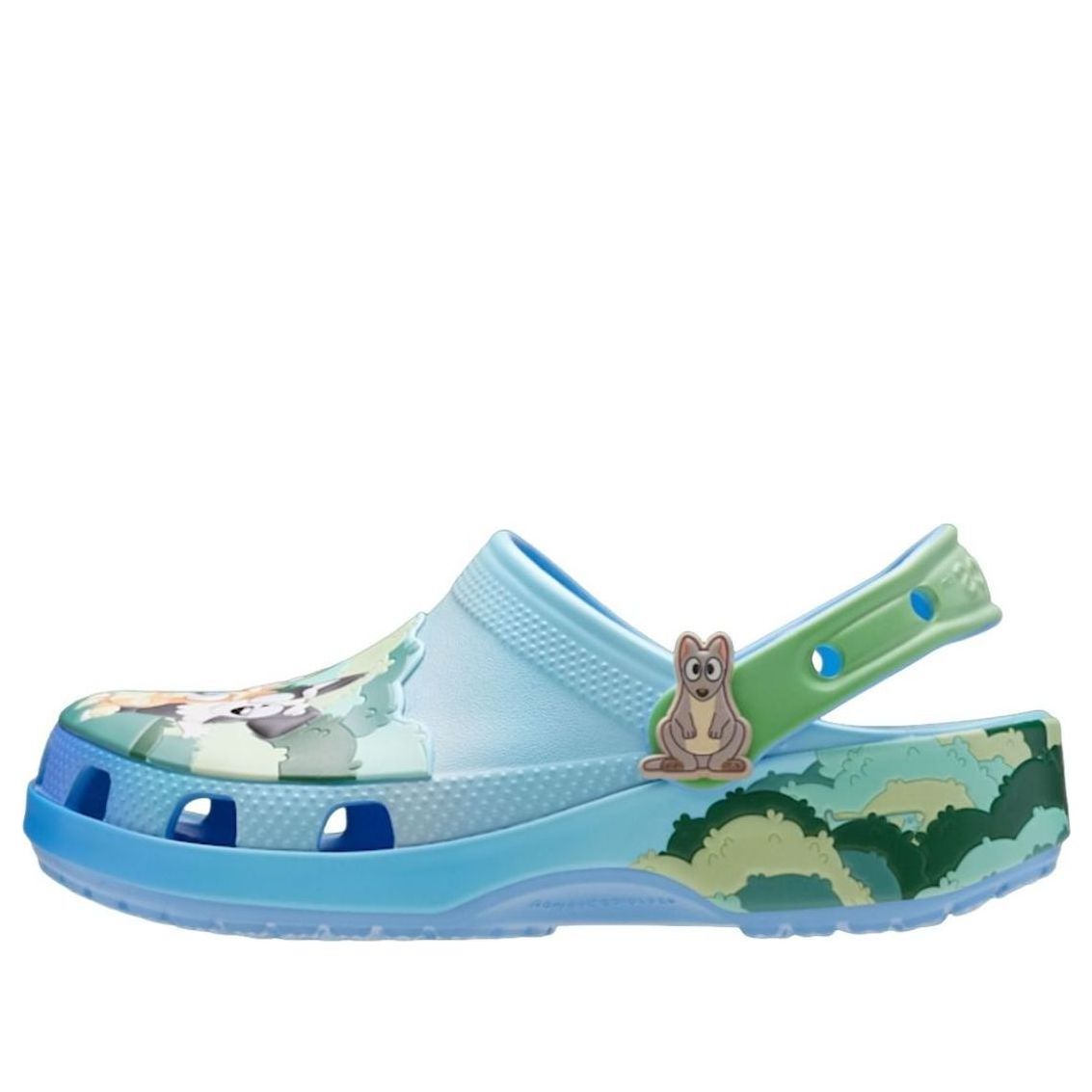 (TD) Crocs x Bluey Classic Clog 'Blue' 212369-90H