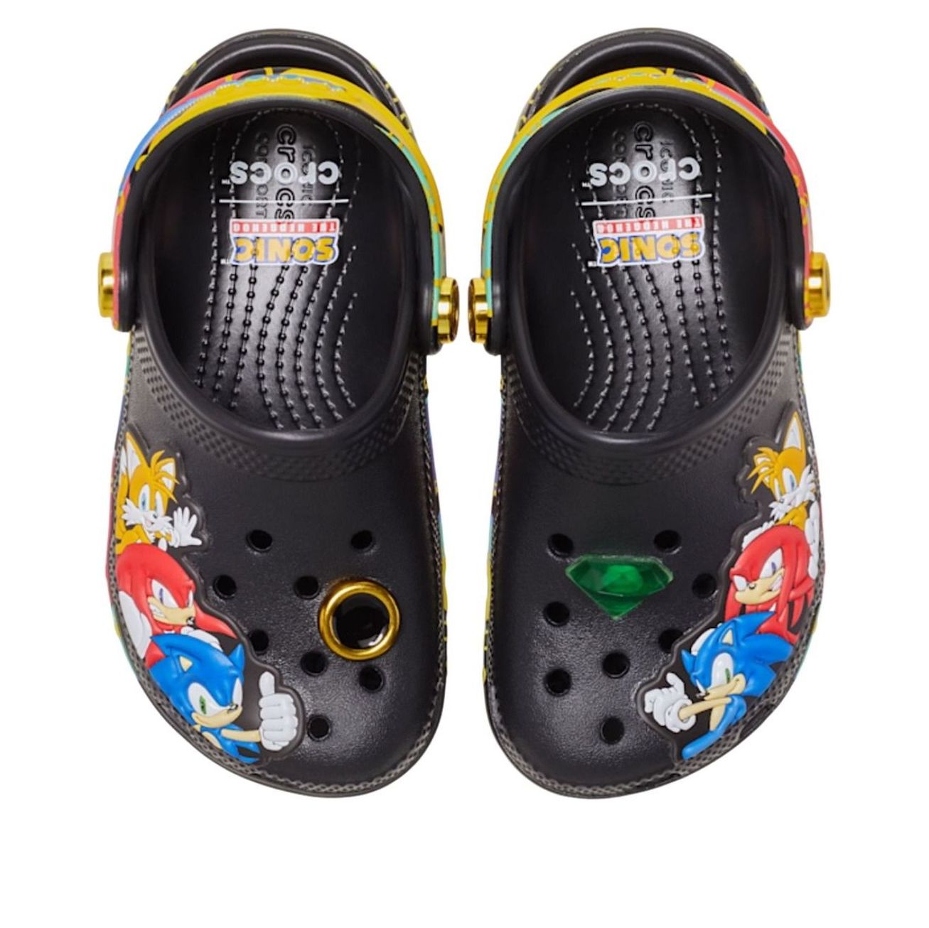 (GS) Crocs x SEGA Sonic The Hedgehog Classic Clog 'Black' 212970-90H