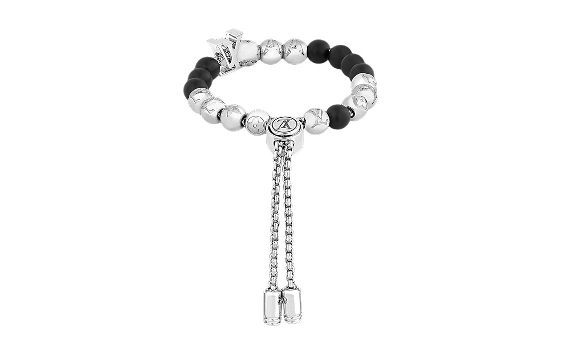 LOUIS VUITTON Monogram Beads Bracelet