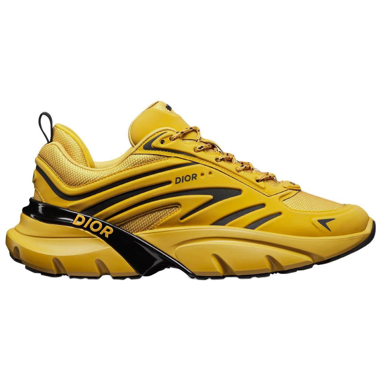 DIOR B44 Blade Low Top Casual Shoes Men's Yellow