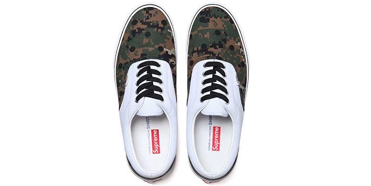 Vans Era Supreme COMME des GARCONS Digi Camo 'White  White' VNOVFB9QS