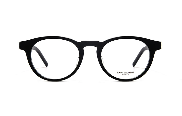 SAINT LAURENT Plate Frame Oval Eyeglass Frames Unisex