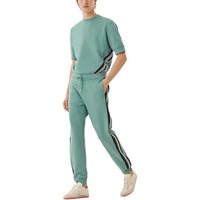 HERMES Knitted Sweatpants Men Porcelain Blue